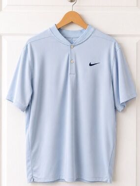 Nike Men's Light Blue Dri Fit Victory Polo